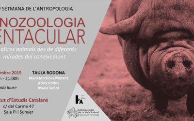 Etnozoologia Tentacular a la 4ª Setmana de l’Antropologia