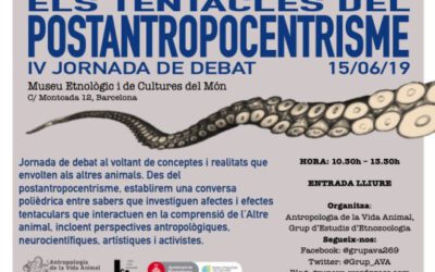Jornada debat sobre “Els tentacles del postantropocentrisme”